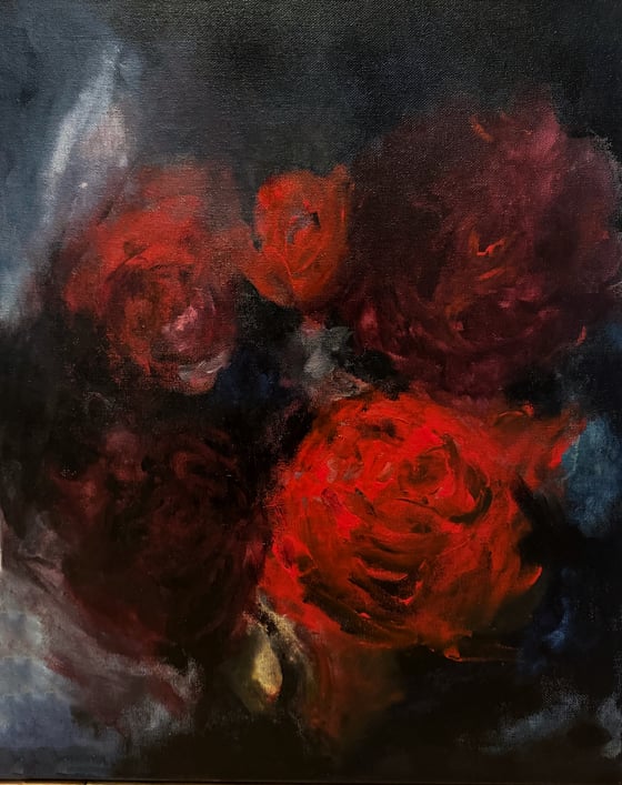 Image of Night Bouquet 2 (Original Painting)