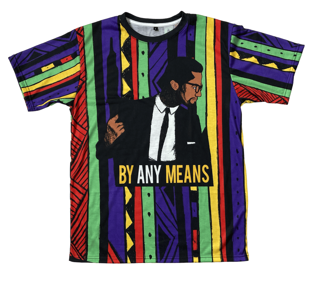 Image of BY ANY MEANS 10y Ani Color (All Over Print Shirt)