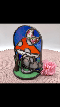 Image 2 of Sleeping Mouse Candle Holder