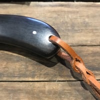 Image 5 of Fixed Blade Knife with Sharks Tooth Scabbard