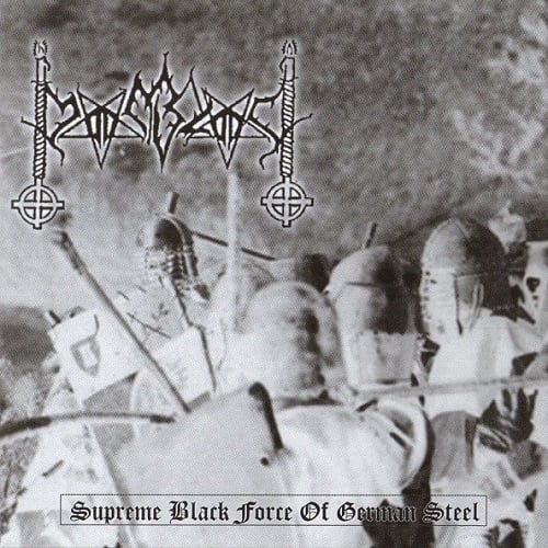 Image of MOONBLOOD (GER) "Supreme Black Force Of German Steel" CD