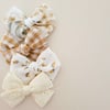 SMALL Pinwheel Bows // Marigold Collection