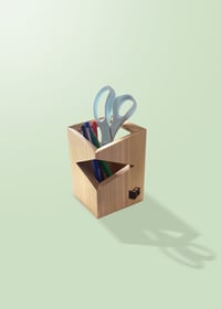 Image 1 of Poplar Pencil Box