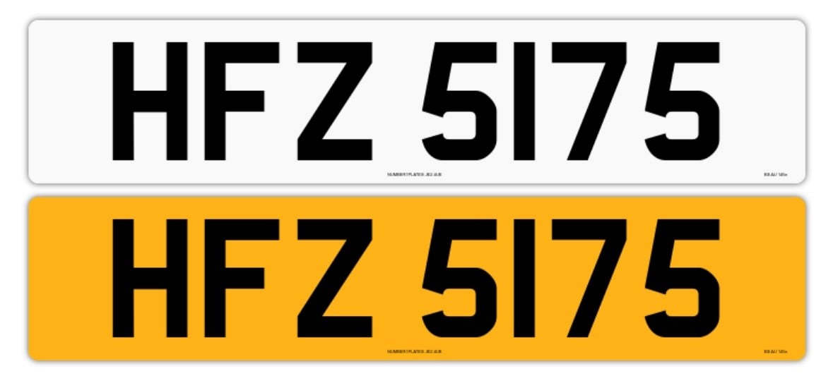 Trimsport - November 2024 — Hfz 5175 Dateless Number Plate