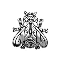 Image 1 of Pin's MOUCHE (Chromé)