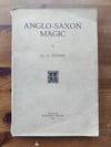 Anglo Saxon Magic - Dr G. Storms