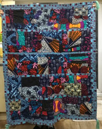 Image 1 of Turquoise edge quilt