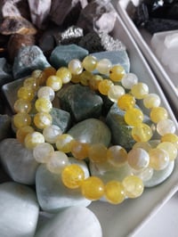 Image 1 of Yellow agate bracelet 