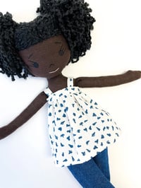 Image 2 of Emi Handmade Linen Doll (PREORDER ITEM SHIP DATE ON OR BEFORE JUNE 29, 2024)
