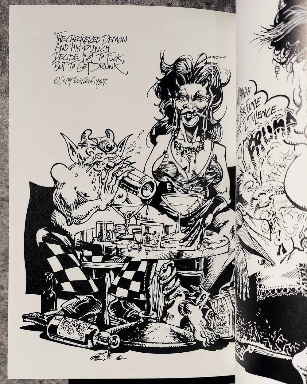 SPOTS, by S. Clay Wilson - SIGNED