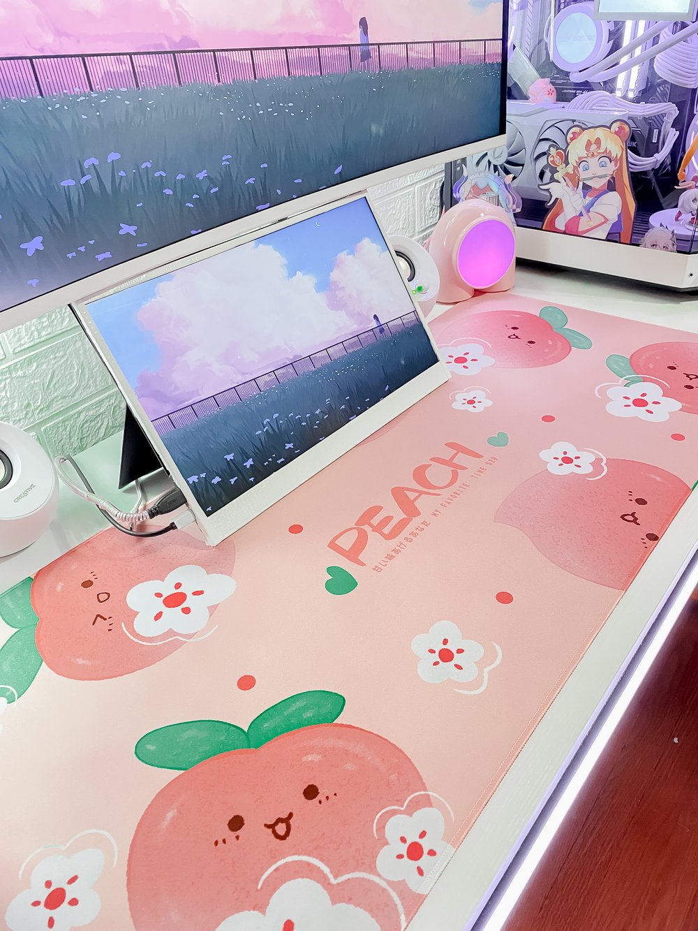 Desk best sale mat cute