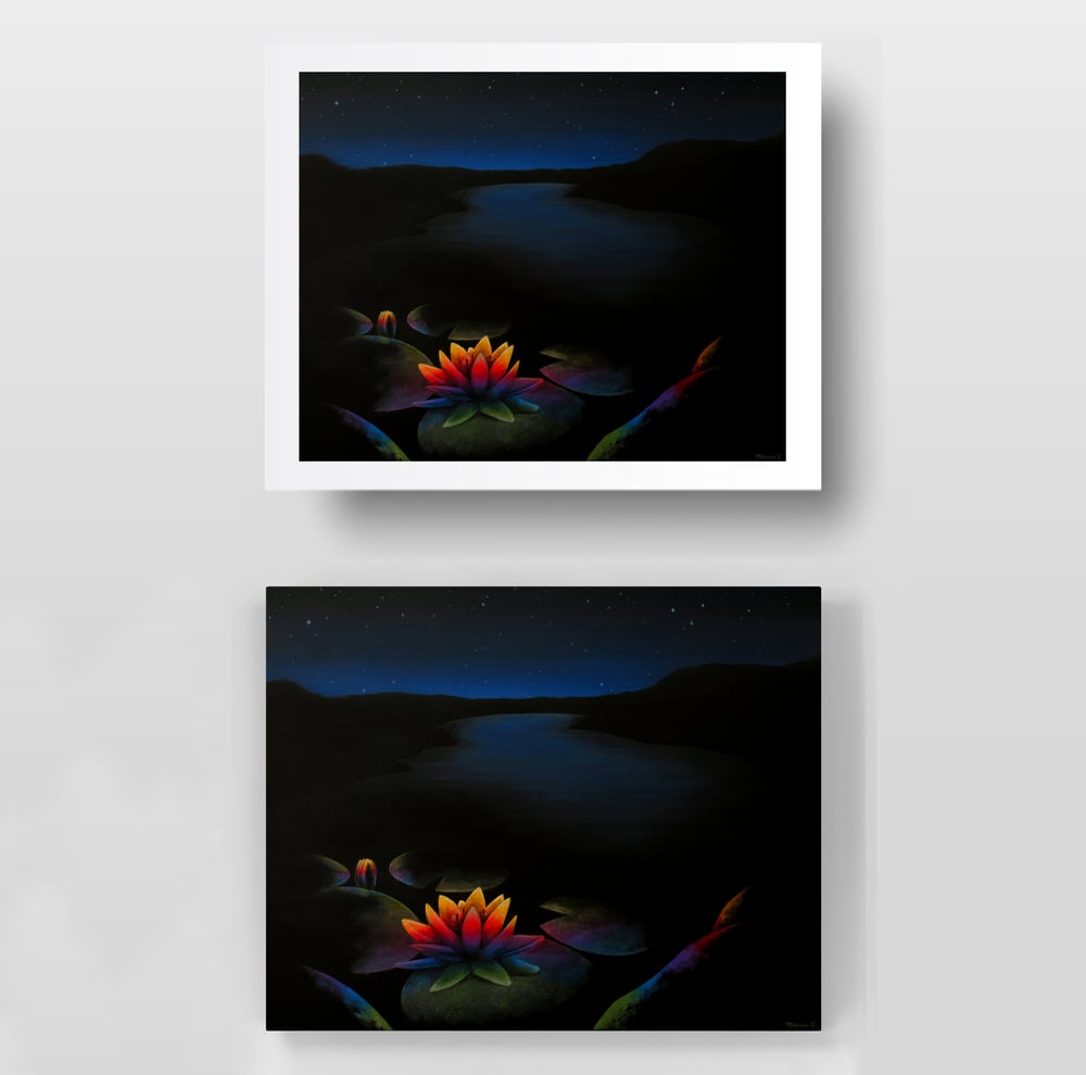 "Painted Nature: Lilies" Print