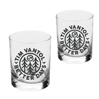 Image 1 of Whiskey Glass - Better Days (set of 2)