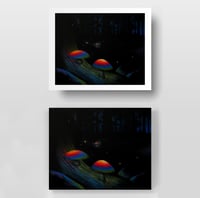 Image 1 of "Painted Nature: Mushrooms" Print