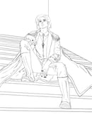 Image 13 of B&W Sketch Character Commission