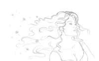 Image 7 of B&W Sketch Character Commission