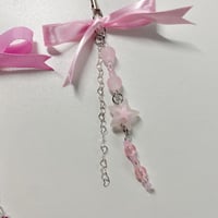 Image 3 of pink ribbon keychains