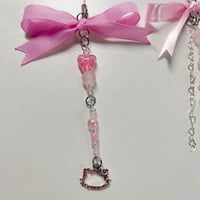 Image 4 of pink ribbon keychains