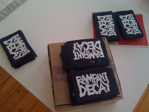 Image of Black Canvas Logo Patches