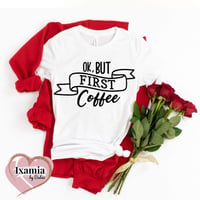 FIRST COFFEE TEE 