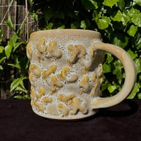 Image 1 of Yellow/White Melt Mug 1