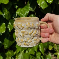 Image 3 of Yellow/White Melt Mug 1