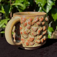 Image 1 of Orange/Tan Melt Mug