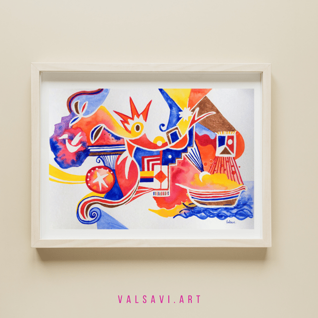 AQUARELLE " Découvertes"