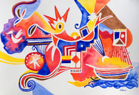 Image 1 of AQUARELLE " Découvertes"
