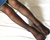 Image 5 of Rhinestone tights for kids