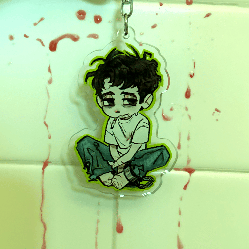 PREORDER LISTING: SAW 2004 Adam Stanheight 2.5 Inch Charm