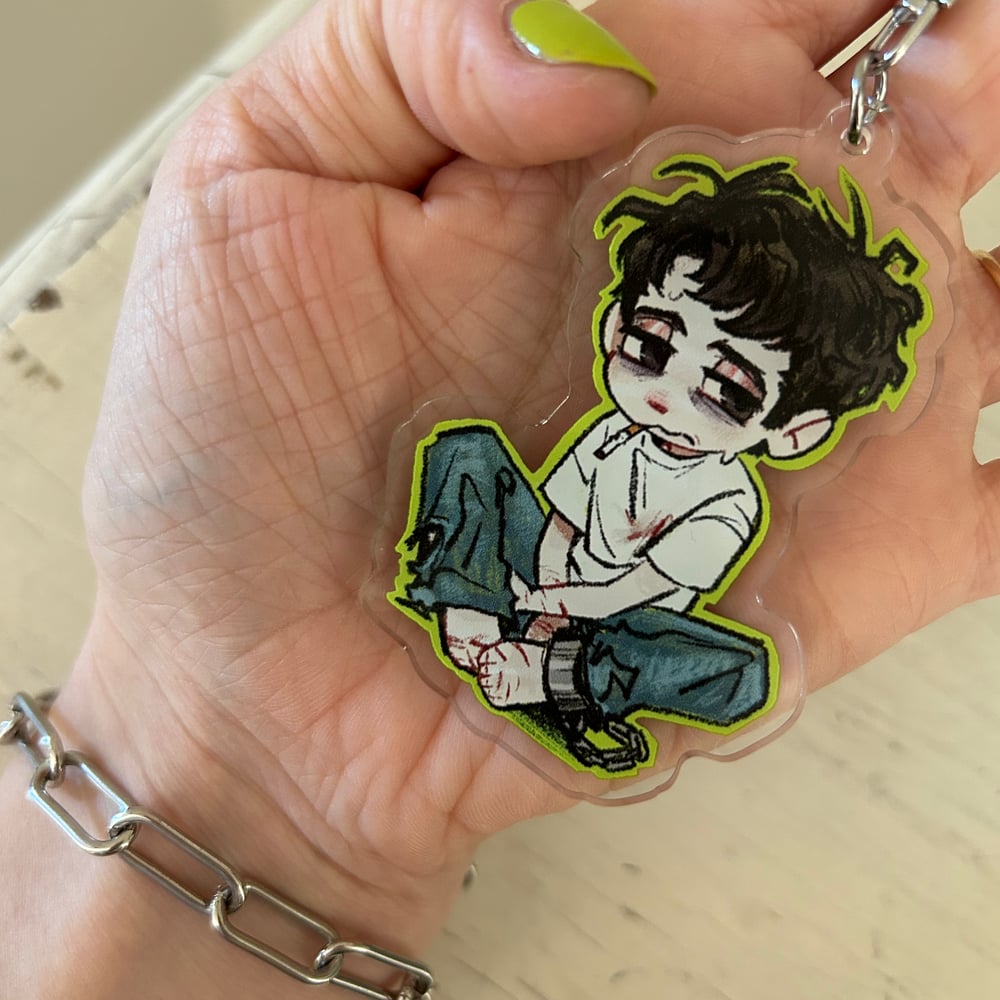 PREORDER LISTING: SAW 2004 Adam Stanheight 2.5 Inch Charm