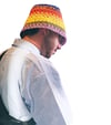 studio paris. rainbow bucket hat.