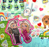 Sonny Angel Inspired Barbie & Ken Sticker