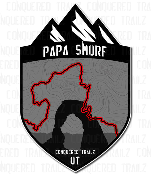 Image of Papa Smurf Trail Badge