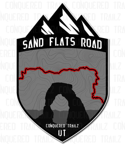 Image of Sand Flats Road Trail Badge