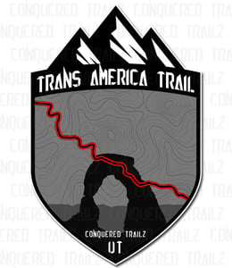 Image of Trans America Trail Utah Trail Badge