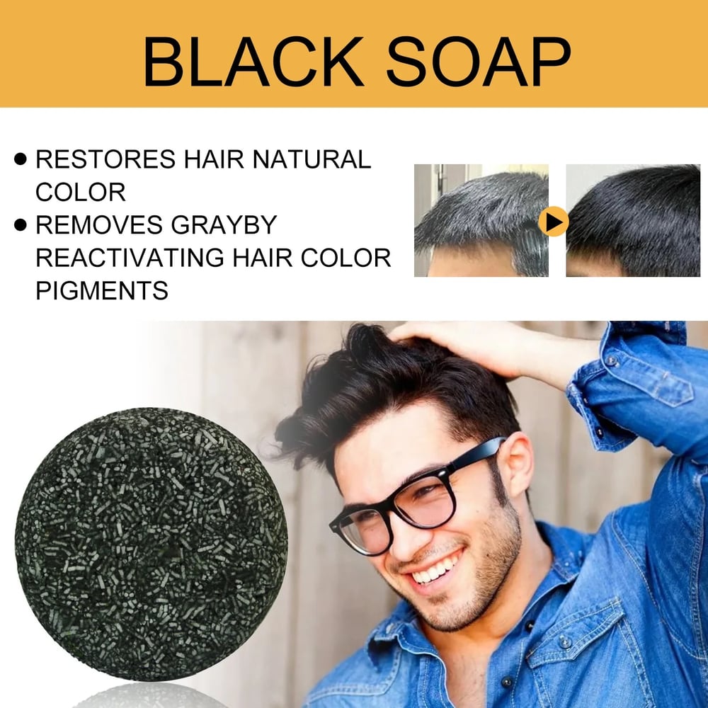 Image of Herbal Hair Color Shampoo Bar