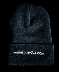 Image 4 of Glow in the Dark Gas Mask Logo Embroidered Beanie