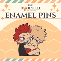 KiriBaku Hug Pin