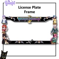 Image 1 of (In Stock) Rosaio + Vampire License Plate Frame