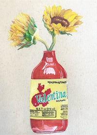 Sunflowers and Valentina