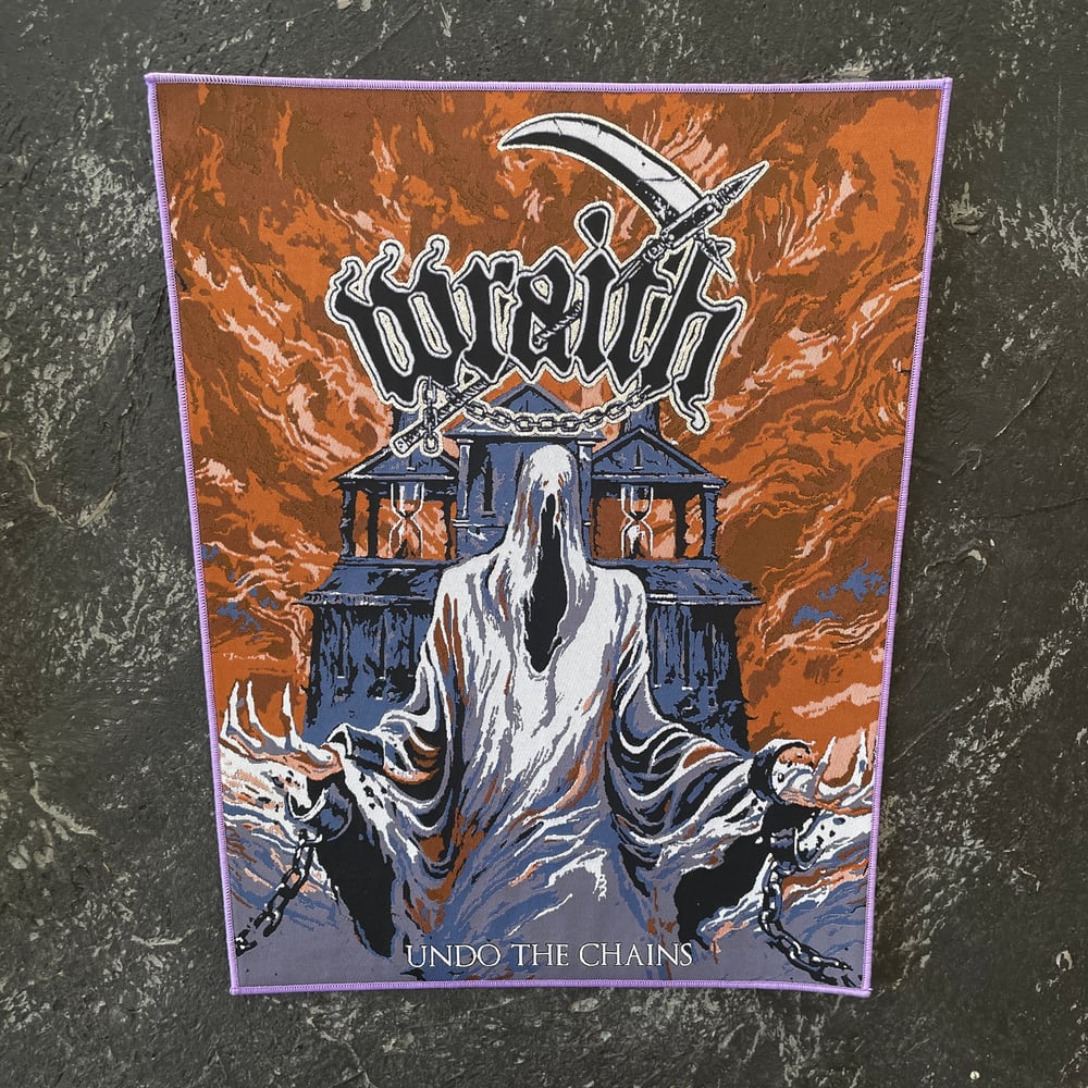 WRAITH - UNDO THE CHAINS OFFICIAL BACKPATCH
