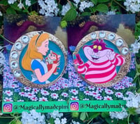 Image 4 of Stained Glass Profile Fantasy Pins