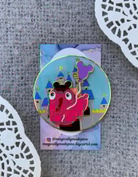 Pink blob Pin on Pin