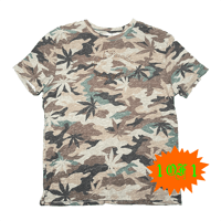 Image 1 of (1of1) Cursive Logo T-Shirt (Special Camo)
