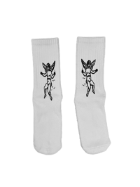 ANGEL SOCKS - WHITE