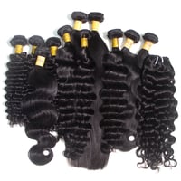 Image 1 of 30pcs  10A Wholesale hair bundles,  30 pcs Brazilian Human Hair starter deals 