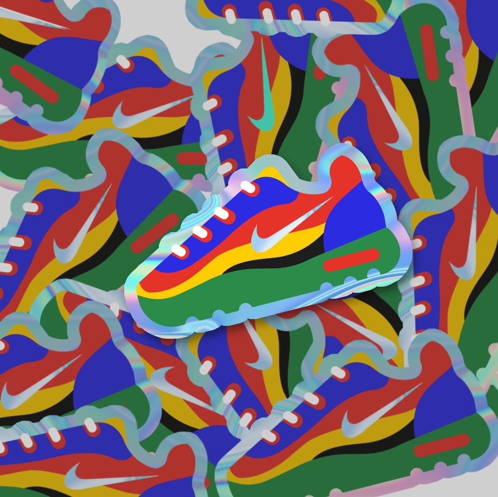 Pack x3 Stickers "Nike Shoe"