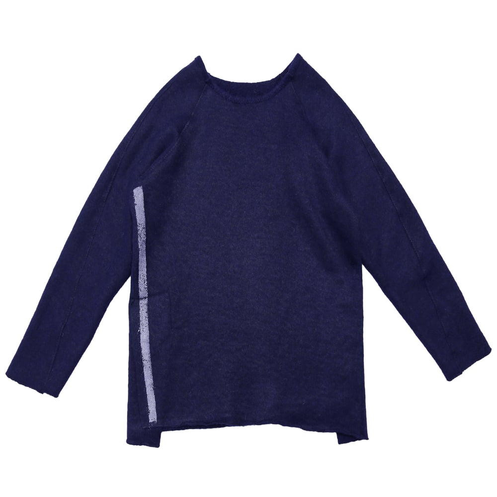 Image of REVERSIBLE FELT WOOL SWEATER, INTERIOR PAINT HHF024_01_020_094